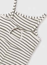 Striped Jumpsuit - Bayleaf