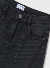 Wide Leg Jeans - Black
