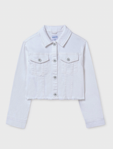 Denim Jacket - White