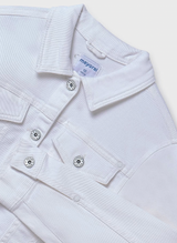 Denim Jacket - White