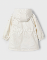 Hooded Windbreaker - Cream