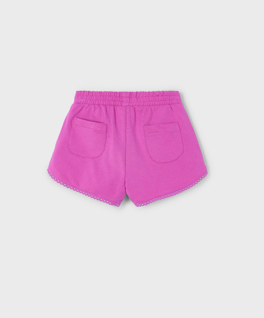 Scalloped Shorts - Orchid