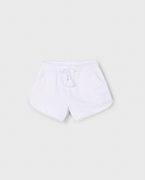 Scalloped Shorts - White