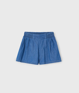 Pull On Shorts - Chambray