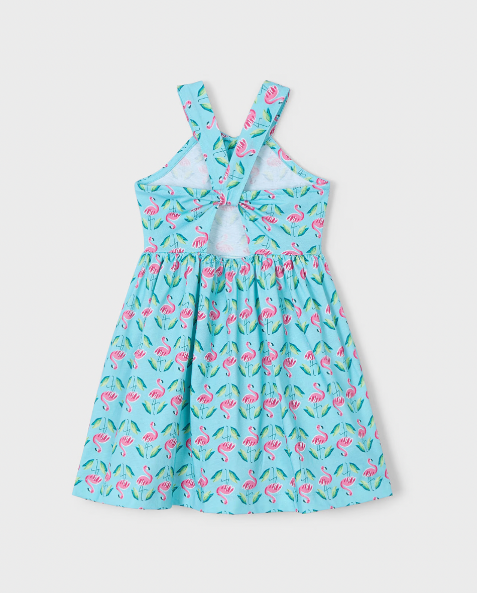 Tank Dress - Flamingos