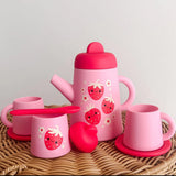 Silicone Tea Set - Strawberry