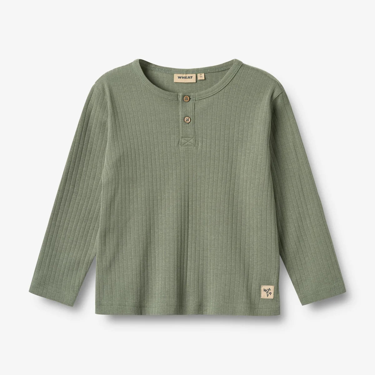 Morris Long Sleeve Tee - Dusty Green