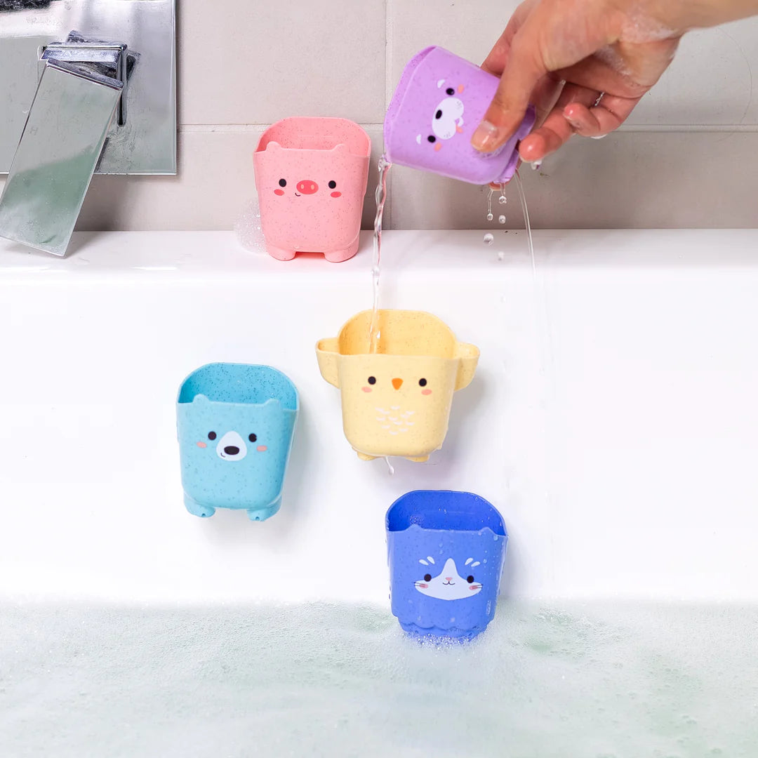 Pour & Play Bath Cups