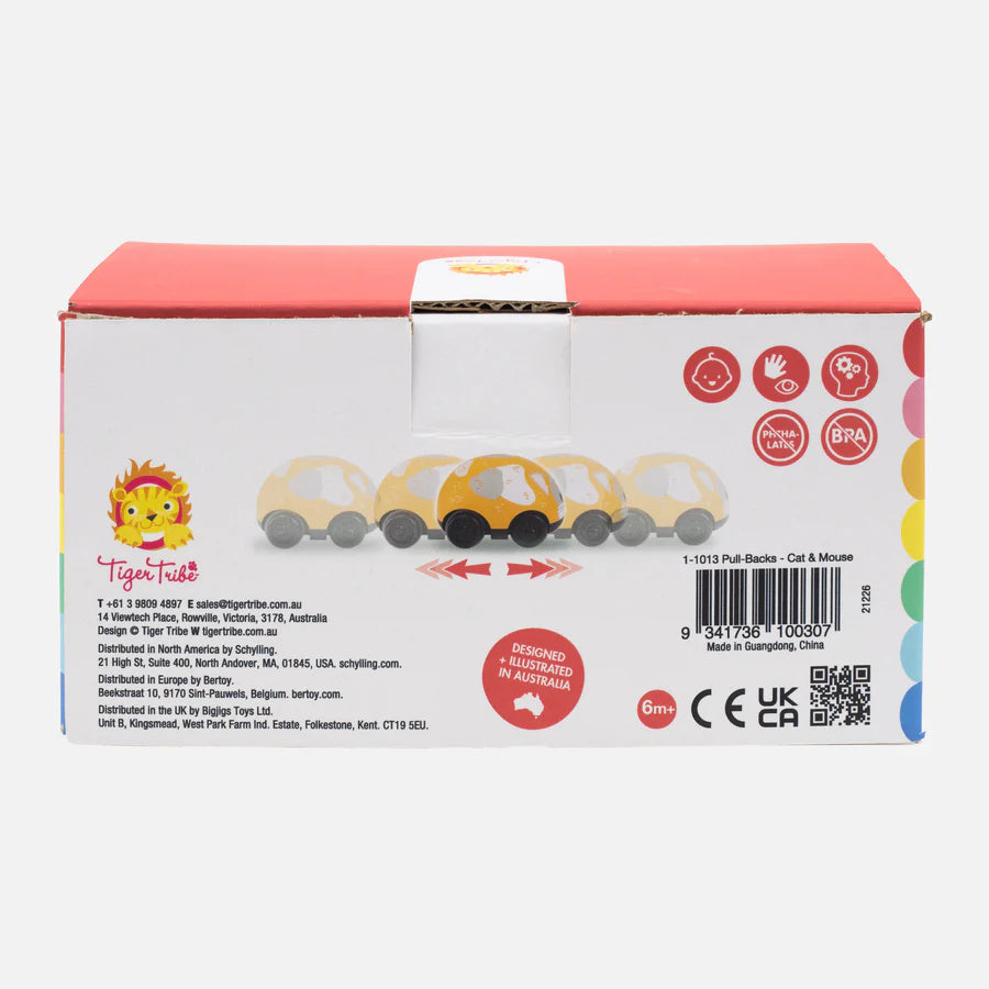 Pull Back Vehicles - Cat and Mouse