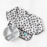 Sleeved Bib - Hearts