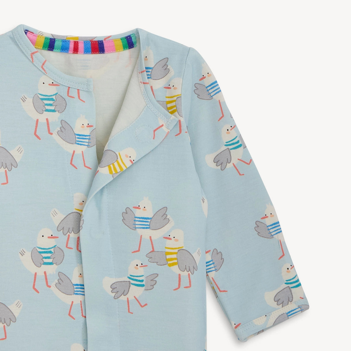 Magnetic Me Right Fit Footie - Gulls Wanna Have Fun