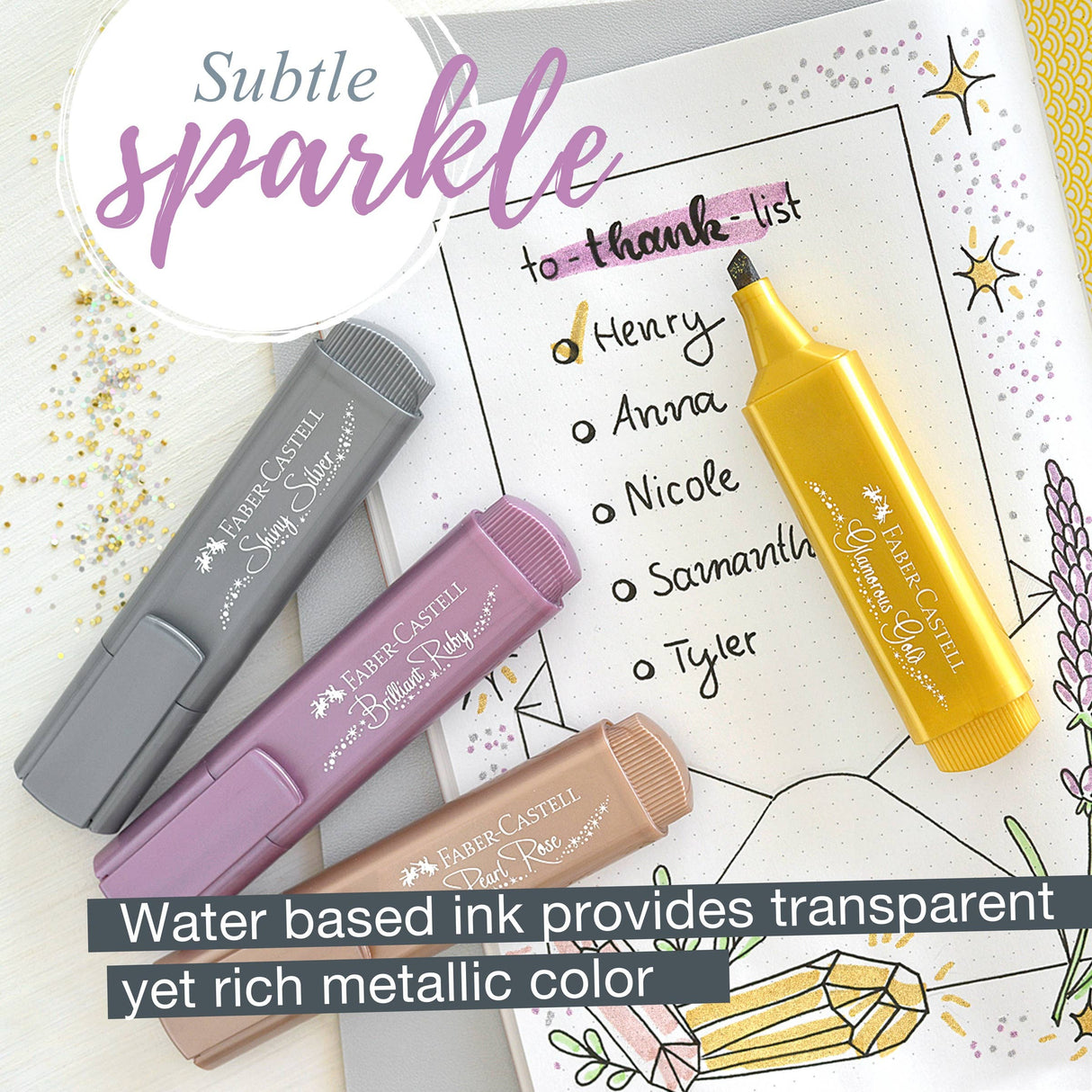 Metallic Highlighters