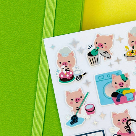 Pipstickers -  Piggy Polishers