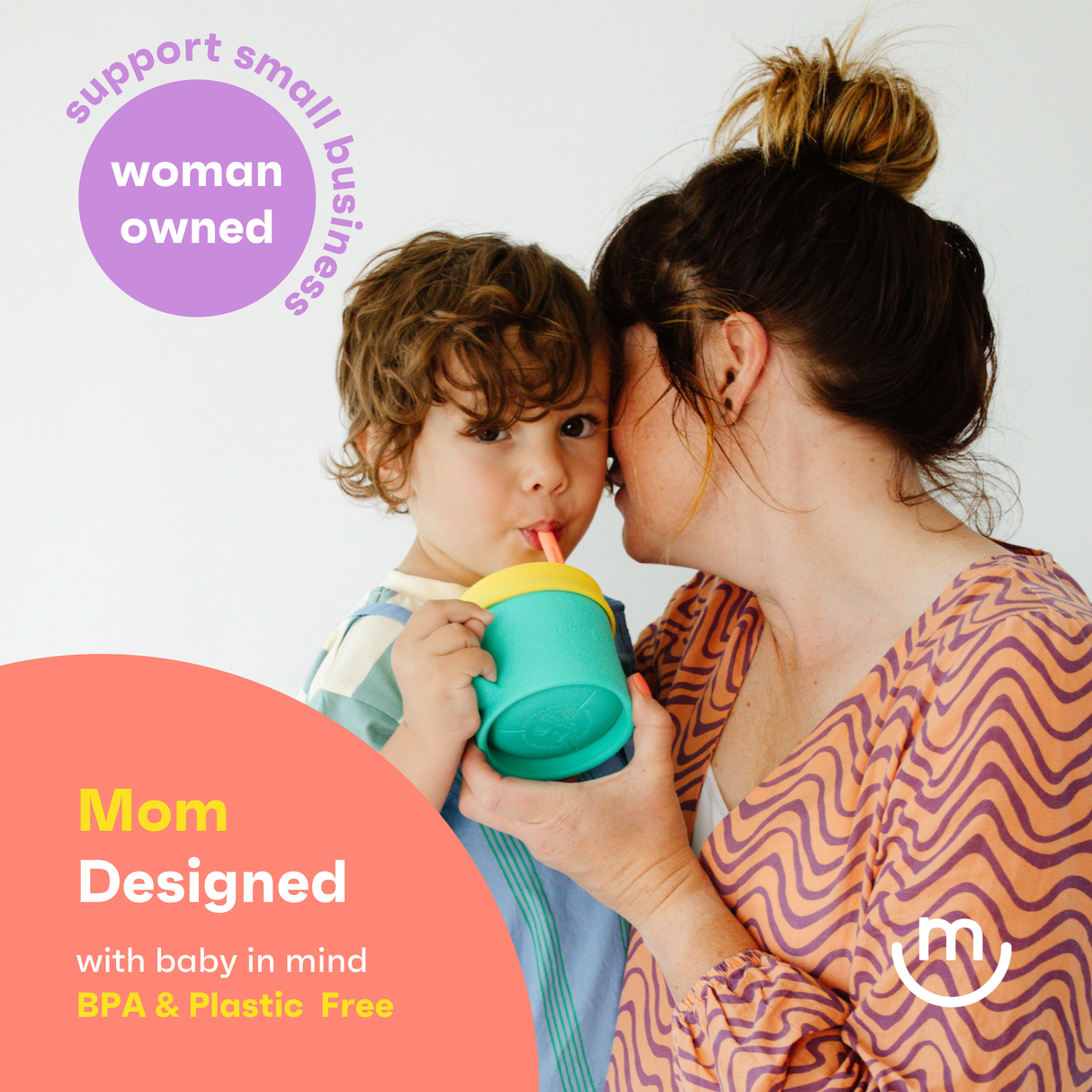 The Everything Sippy - Peach