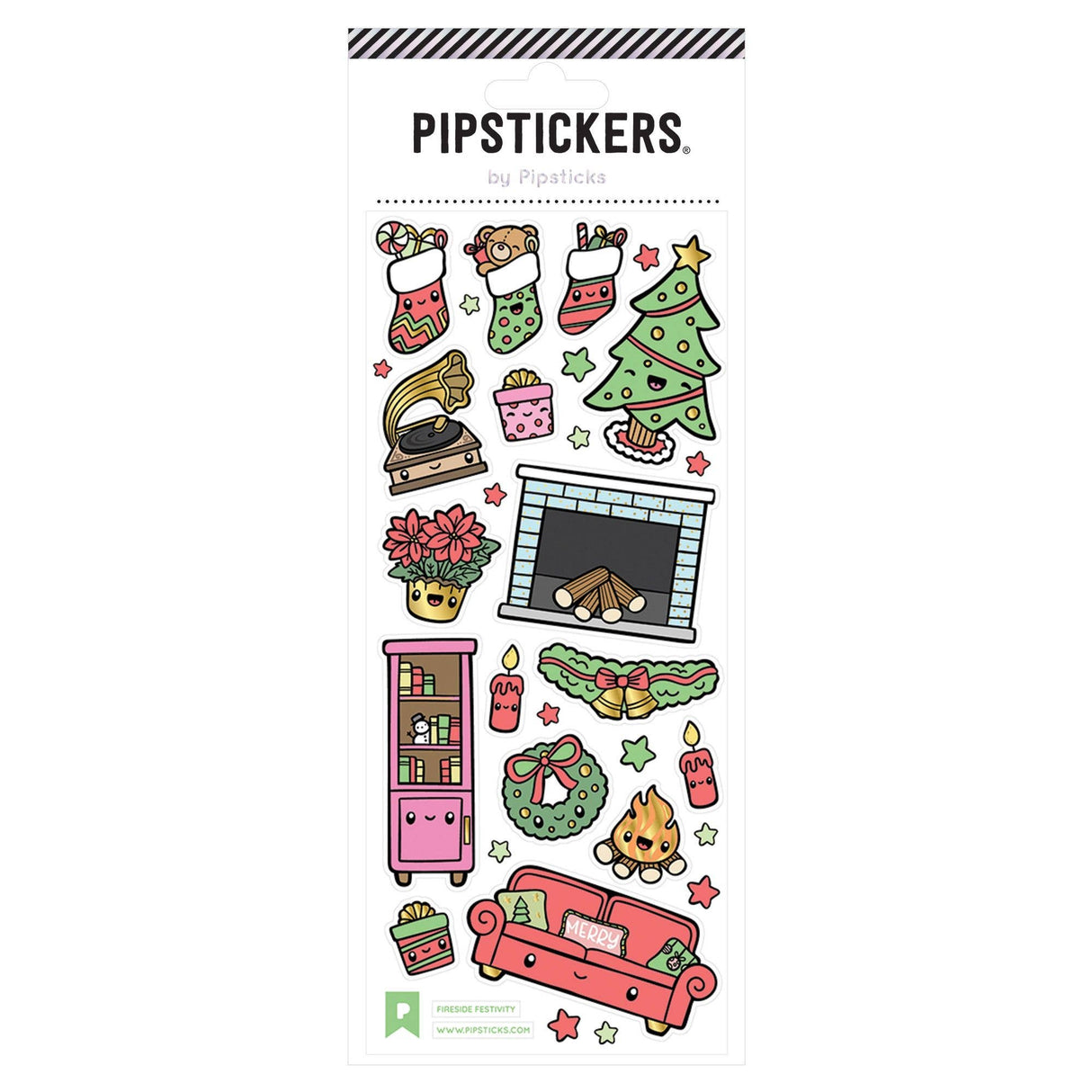 Pipstickers - Fireside Festivity
