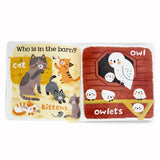Tuffy Teether Book - Farm Babies
