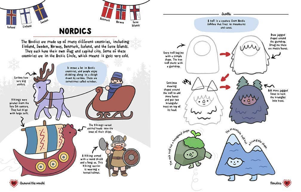 How to Draw Cute Stuff - Around the World