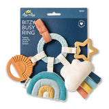 Bitzy Busy Ring Teething Activity Toy - Veggie
