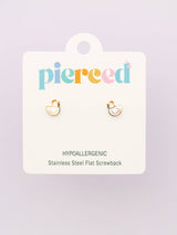 Pierced Co. Screwback Earrings - Chicken