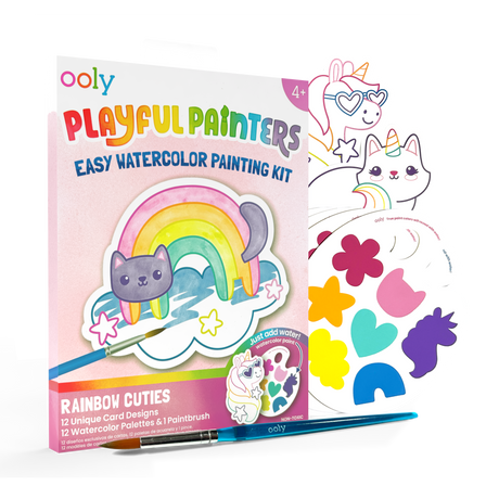 Playful Painters - Rainbow Cut