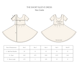 Short Sleeve Twirl Dress - Posy Pop