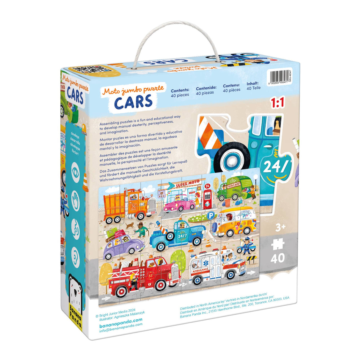 Jumbo Puzzle - Cars