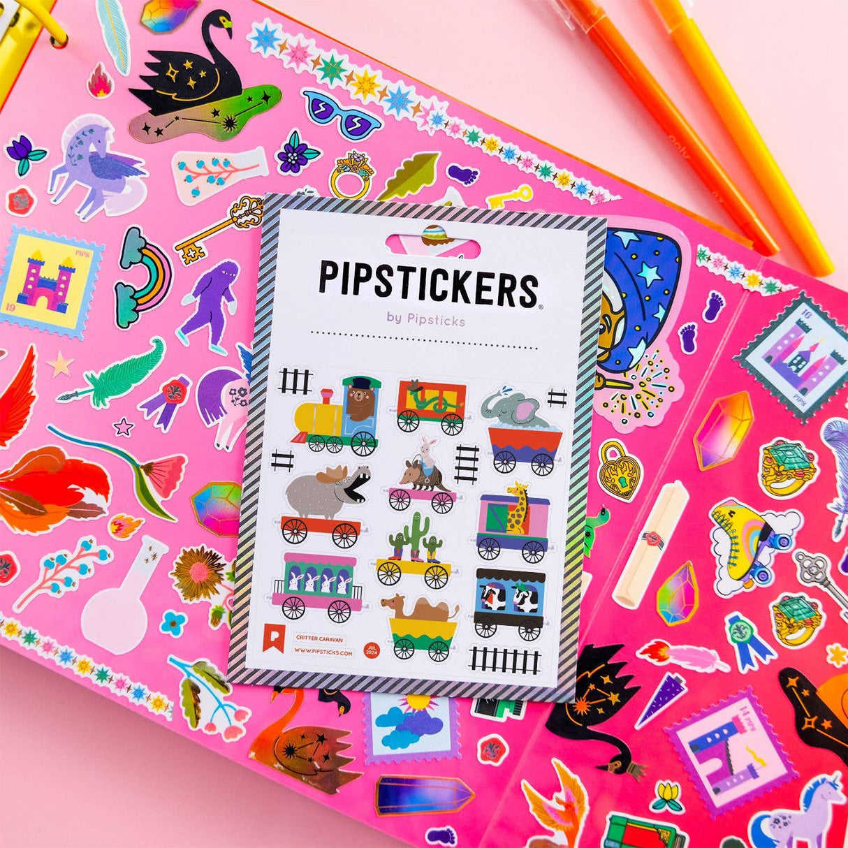 Pipstickers - Critter Caravan