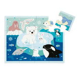 12 Piece Pouch Puzzle - Arctic Friends