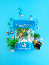 KidDough Play Kit - Ocean Explorer (Blue Hawaiian)