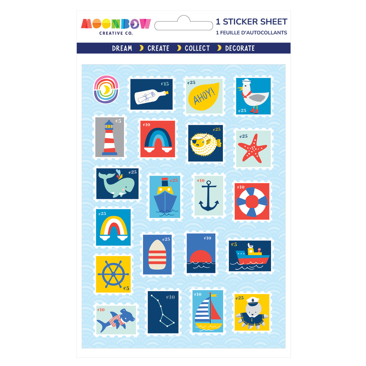 Moonbow Creative Co Stickers - Ahoy, Matey!