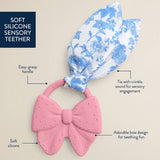 Crinkle Crew -Pink Bow