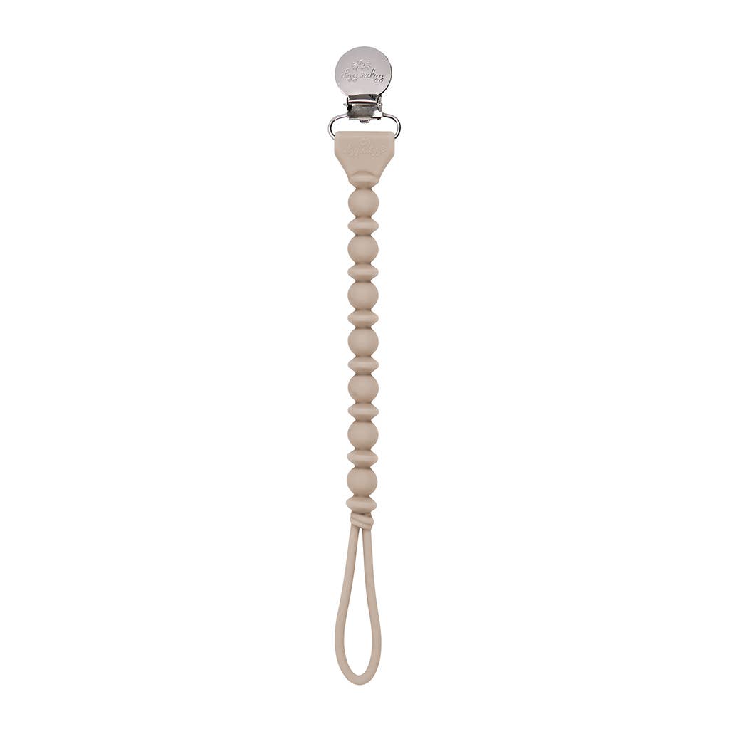 Sweetie Strap Pacifier Clip - Blue Beaded