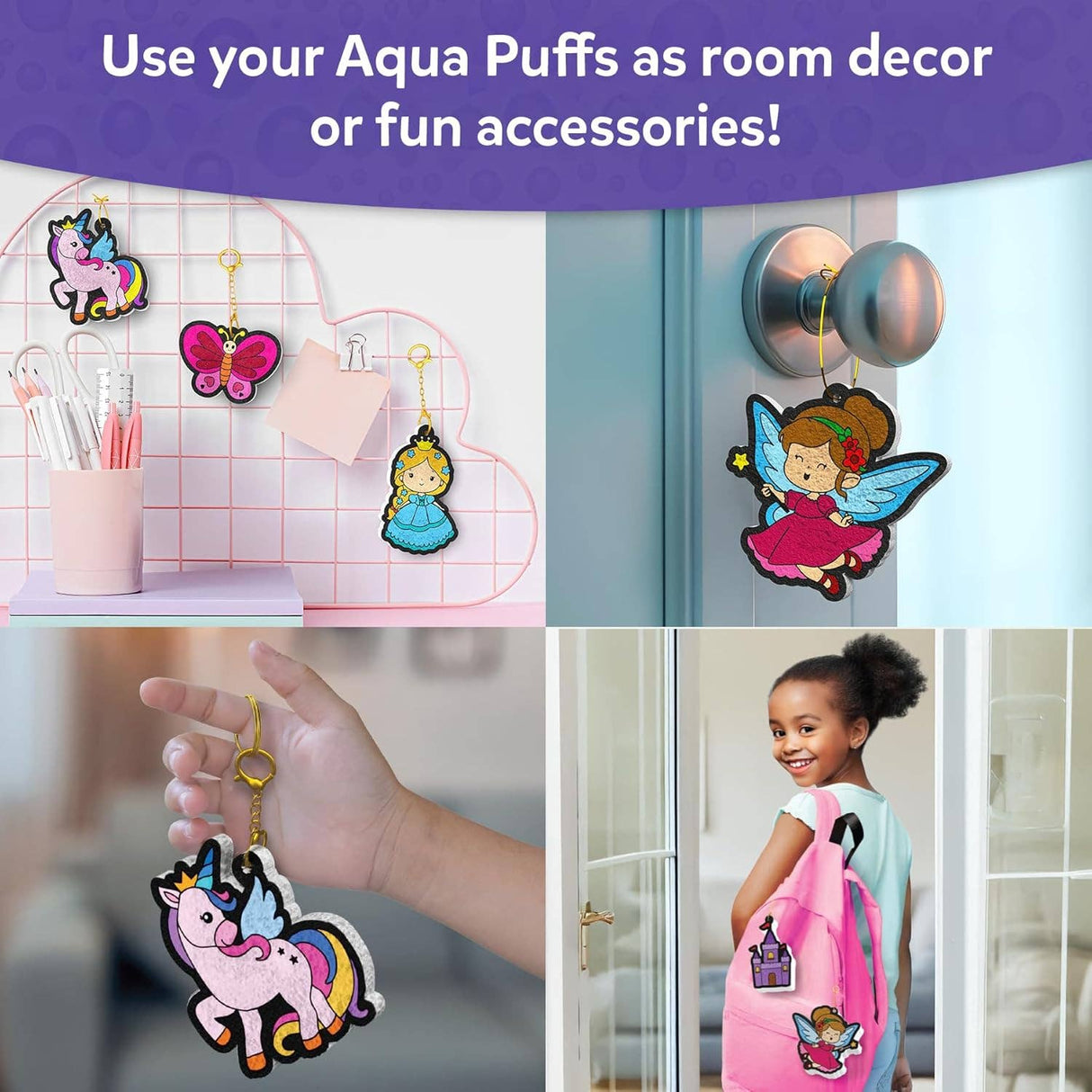 Aqua Puffs - Princesses & Unicorns