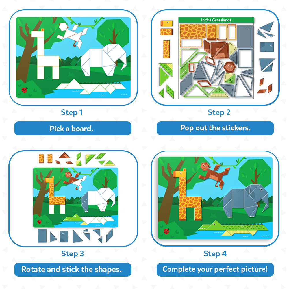 Tangram Twist - Amazing Animals