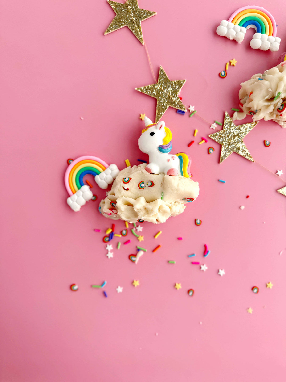Mini Dough-To-Go - Unicorn (Vanilla Buttercream)