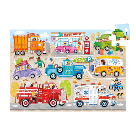 Jumbo Puzzle - Cars