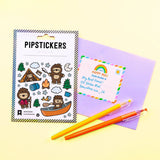 Pipstickers - Bigfoot Bonfire