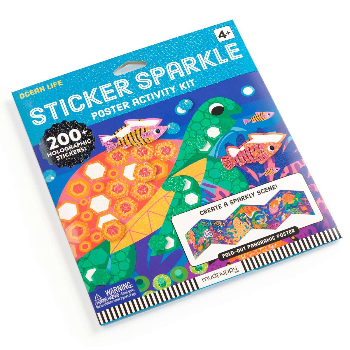 Sticker Sparkle Poster Activity Kit - Ocean Life