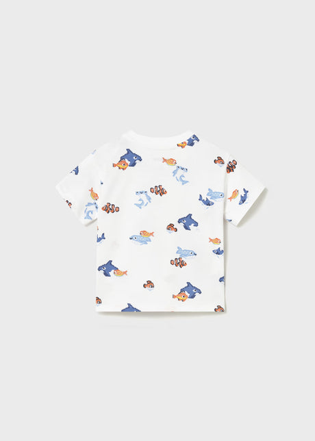 Graphic Tee - Pixel Ocean
