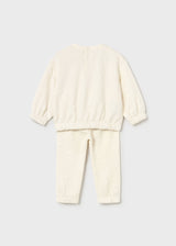 Textured Tracksuit Set - Macchiato