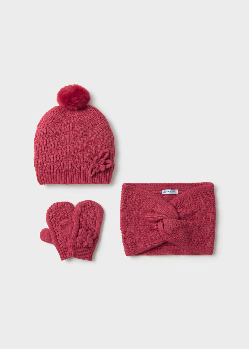 Knit Winter Set - Petal