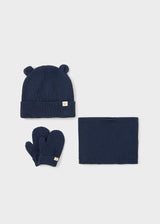 Knit Winter Set - Navy