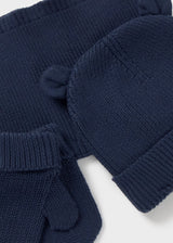 Knit Winter Set - Navy