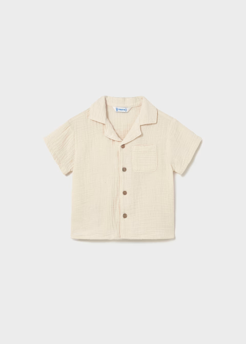 Muslin Button Down - Hemp