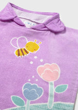 Hooded Towel Poncho - Garden Friends
