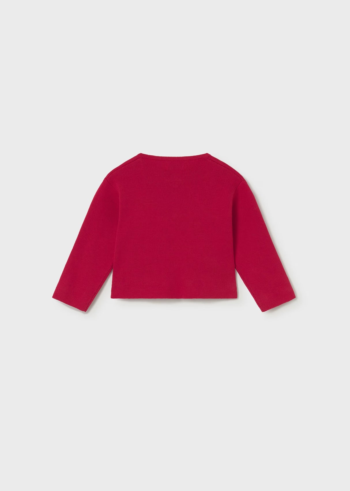Bow Cardigan - Red