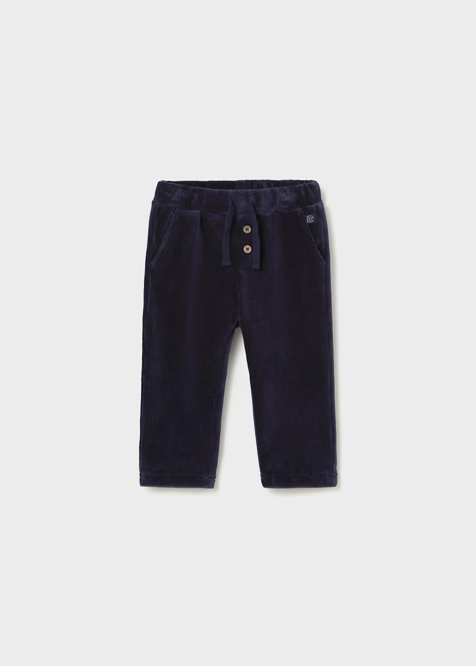 Soft Cord Pants - Navy
