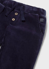Soft Cord Pants - Navy