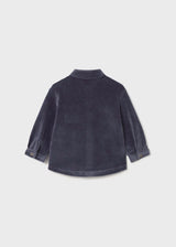 Soft Cord Overshirt - Blue Whale