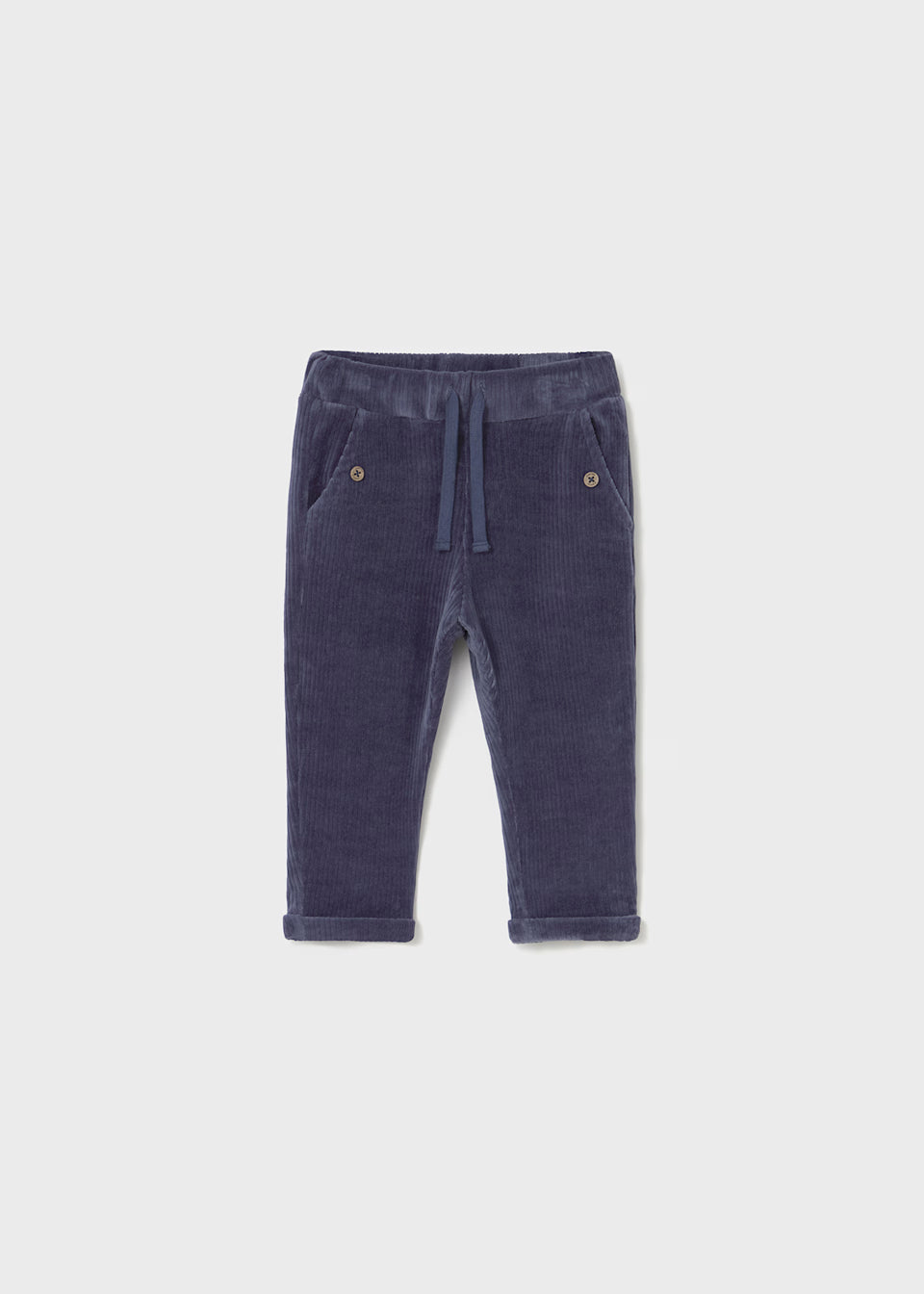 Pull On Cords - Whale Blue